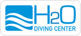 Logo H2O scuba diving centre